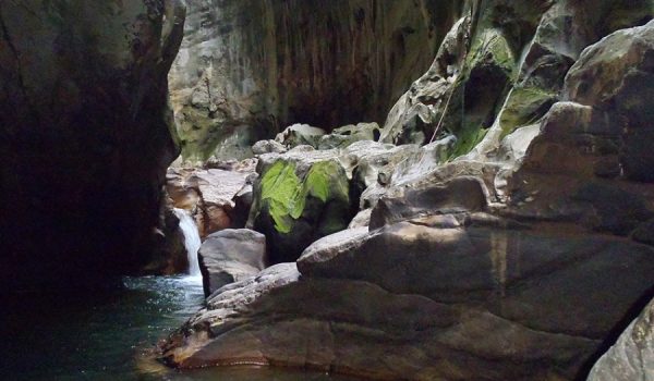 Interior del Cañón de las Buitreras.