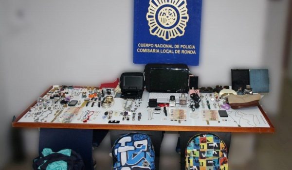 Imagen de los efectos intervenidos en la operación.