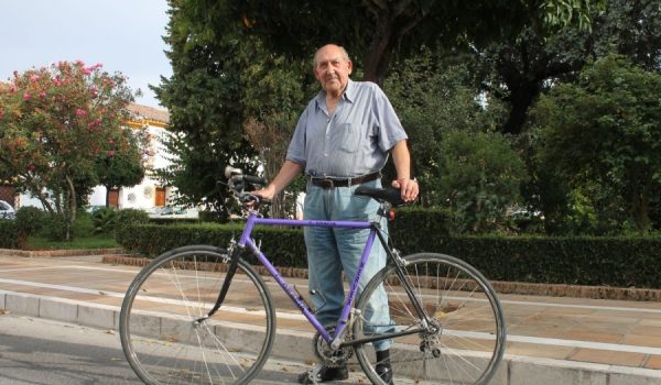 Carlos Gracia en la plaza de San Cristóbal.