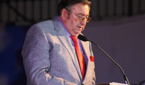 Juan Harillo, durante su intervención.