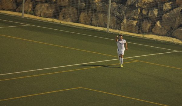 Bermu fue el autor del primer tanto del conjunto blanco.