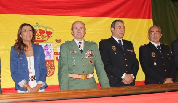 El acto contó con una importante representación de los distintos Cuerpos de Seguridad.