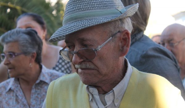 Agustín Sanz Vallecillo, vecino de La Uva.