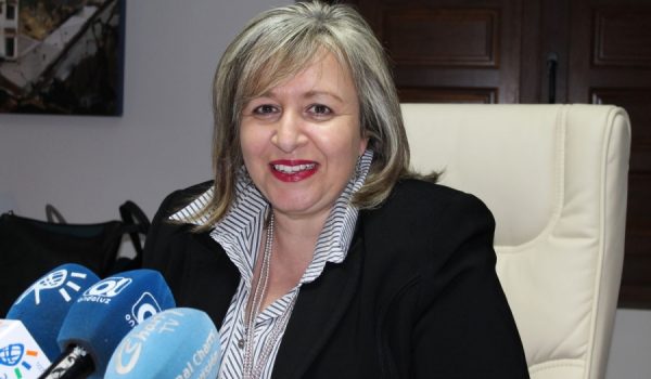 La edil de Turismo, Isabel María Barriga.