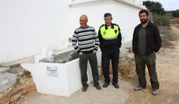 Aqualia ha colaborado en la instalación de la fuente.