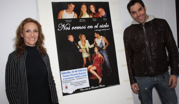 Francisco Florido, director y actor de la obra, ha acudido hoy a la presentación.