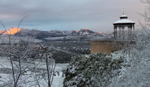 Templete de los jardines de Blas Infante.