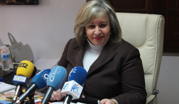 Isabel María Barriga, delegada de Obras y Urbanismo.