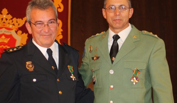 José Antonio Alés y José Manuel Conrado, dos de los galardonados.