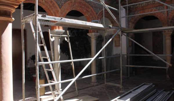 Los trabajos están siendo ejecutados por una empresa rondeña y tendrán una duración de un mes.