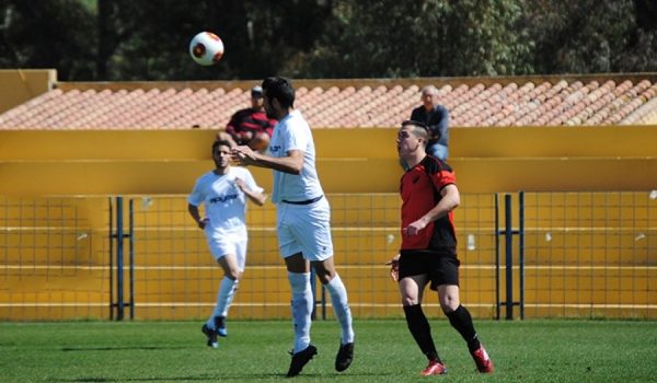 El central marbellí Chechu suma ya cuatro goles desde que llegó al conjunto blanco.