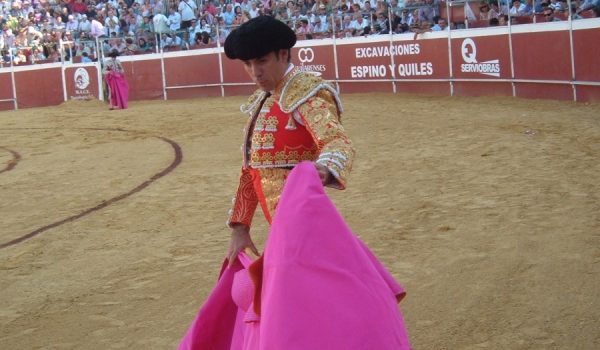 El matador de toros rondeño, minutos antes de tomar la alternativa.