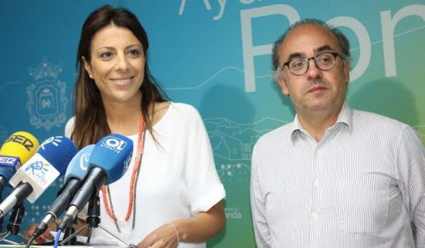 Fernández y Corrales, en rueda de prensa.