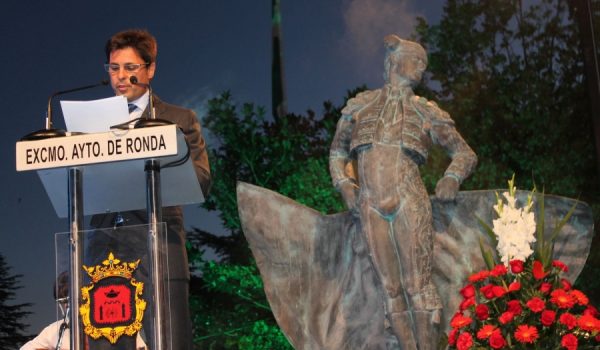Francisco Rivera Ordóñez, durante su intervención.
