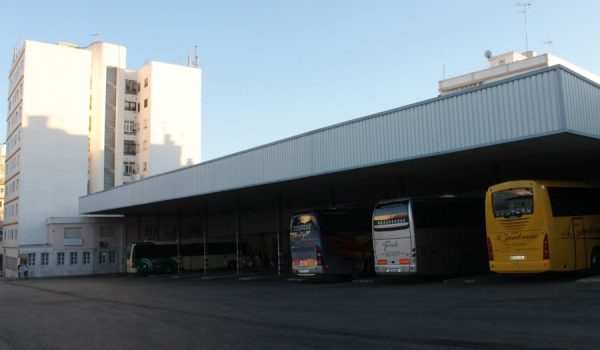 Los profesionales encuentran dificultades para el tránsito en la estación de autobuses.