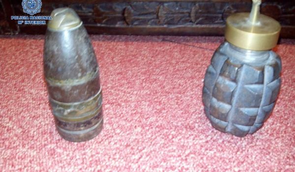 Imagen de los efectos incautados.