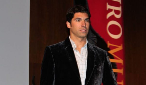 Cayetano Rivera durante su participación en la I Bienal de la Tauromaquia.