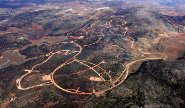 Vista aérea del macroproyecto urbanístico de Los Merinos.