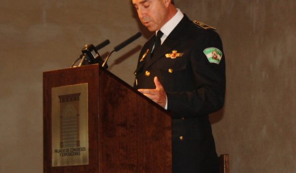 El oficial de la Policía Local, Juan Ponce.