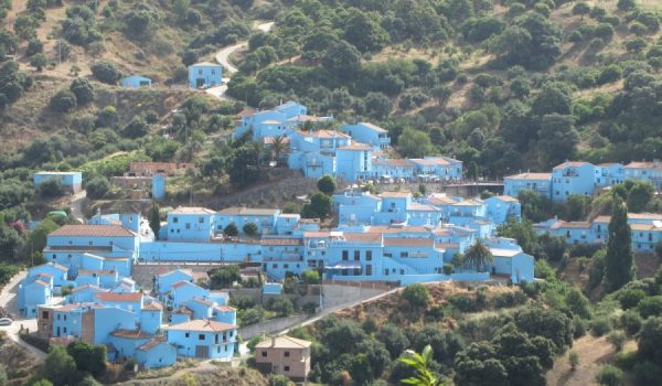 Imagen de Júzcar, el Pueblo Pitufo.