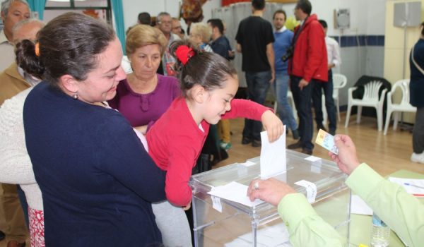 El Colegio Miguel de Cervantes está contando con una gran participación.