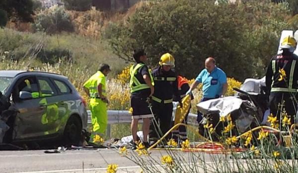 La zona ha permanecido cerrada al tráfico hasta pasadas las siete de la tarde.