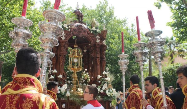 La bendición de los campos se ha celebrado pasadas las 11.30 horas.