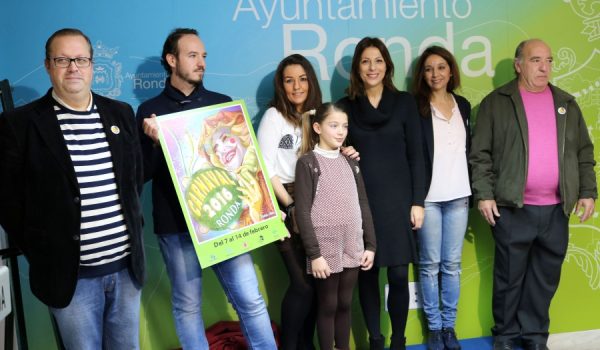 Foto de familia de los protagonistas de esta edición del Carnaval.