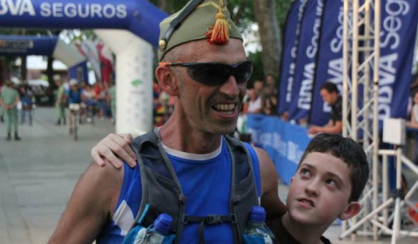 Cortés, de 47 años, parte con el objetivo de terminar la prueba