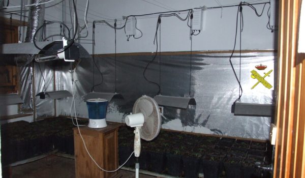 El chalet se encontraba en un enclave aislado y con grandes medidas de seguridad.