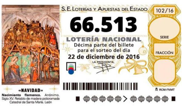 El Gordo del Sorteo de Navidad ha terminado en 13