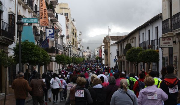 El mal tiempo no ha detenido a la solidaridad.