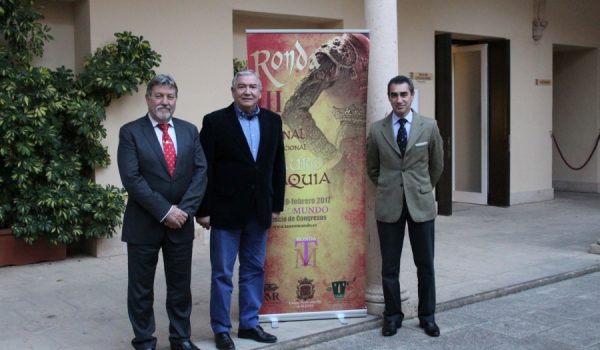 De izquierda a derecha: Gabriel Fernández, Martín Vivas y Emilio Trigo