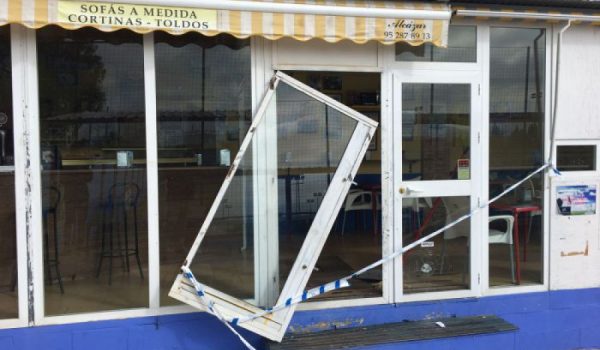 El hombre presuntamente robó en varios inmuebles la misma noche.