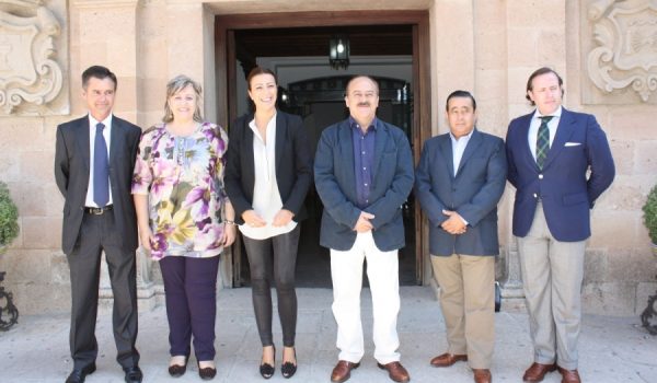 De izquierda a derecha, Melchor Durán, Isabel María Barriga, Mª Paz Fernández, Vicente Becerra, José Rosado y Javier Alba.