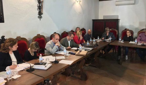 El socialista Francisco Márquez, durante su intervención