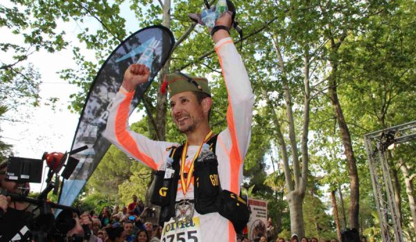 El primer marchador en alcanzar la Alameda del Tajo fue Joan Marc Falcó
