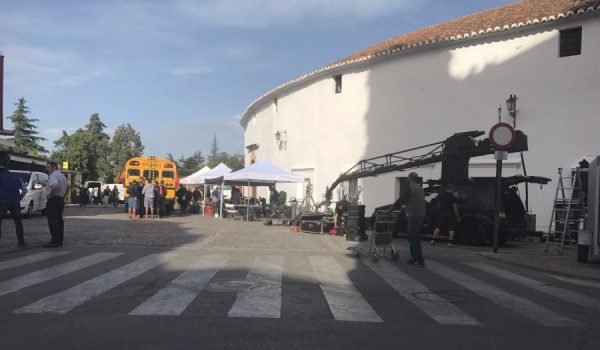 Imagen de los aledaños de la plaza de toros