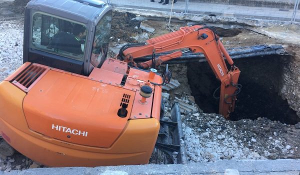 Los trabajos se van a llevar a cabo en una superficie de 300 metros cúbicos.