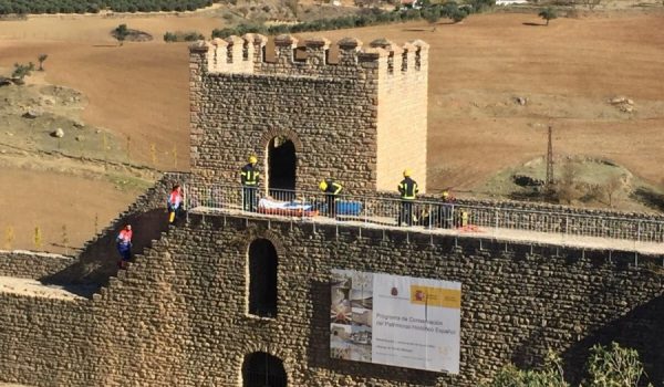 El hombre se encuentra ingresado en planta en el Hospital Comarcal de la Serranía