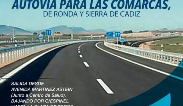 Cartel anunciador de la manifestación del próximo domingo
