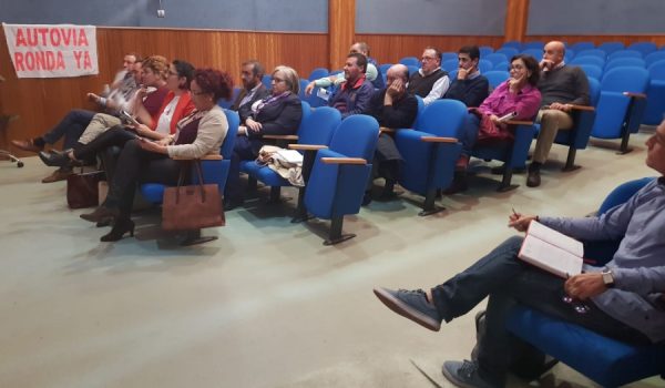 El objetivo de la plataforma era diseñar un manifiesto conjunto sobre la construcción de una autovía entre Ronda y Málaga con la participación de todos los municipios afectados.