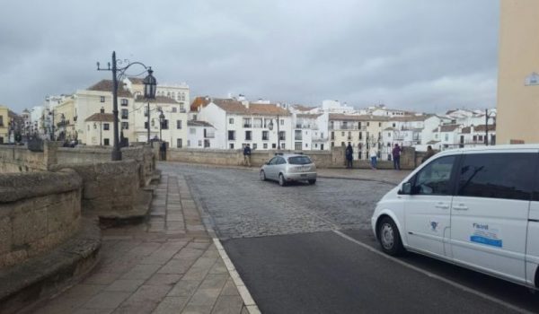 El tráfico en el Puente Nuevo volverá a contar con restricciones horarias a comienzos de la próxima semana
