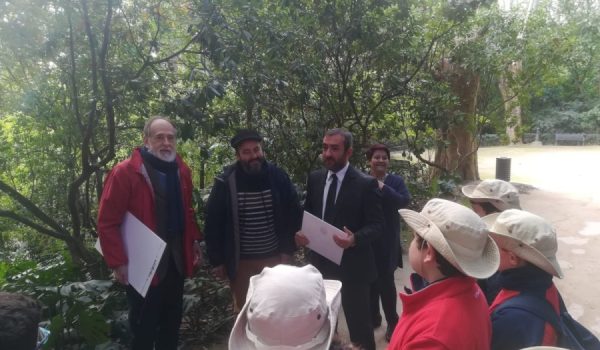 Los alumnos del centro han resultado ganadores del certamen escolar organizado por la creación de un huerto en miniatura como los que se encuentran en la zona de la Hoya del Tajo.