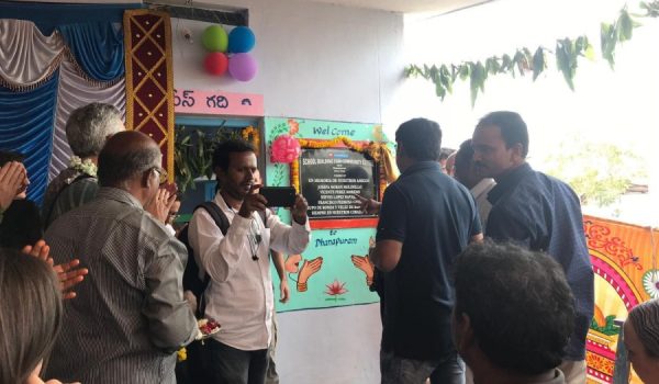 Inauguración de la escuela y centro comunitario construido gracias a los fondos recaudados en Ronda.