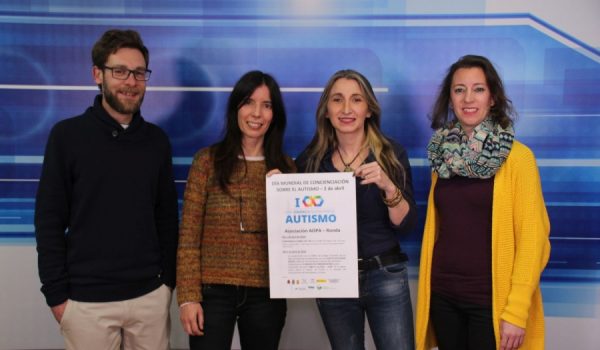Los trabajadores de AOPA presentan los actos dedicados al Día Internacional de Concienciación sobre el Autismo, el próximo 2 de abril.