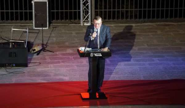 César Cadaval hizo alarde de su humor y dedicó cantes flamencos a Ronda durante su pregón.