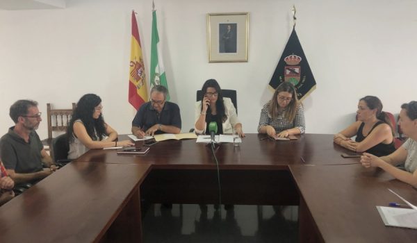 Imagen del pleno que ha tenido lugar este mediodía en Benaoján