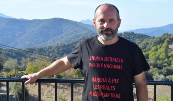 Jiménez espera ser recibido por representantes políticos para dar visibilidad a su demanda.
