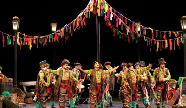 La comparsa de Ronda ofreció un buen segundo pase en el Gran Teatro Falla